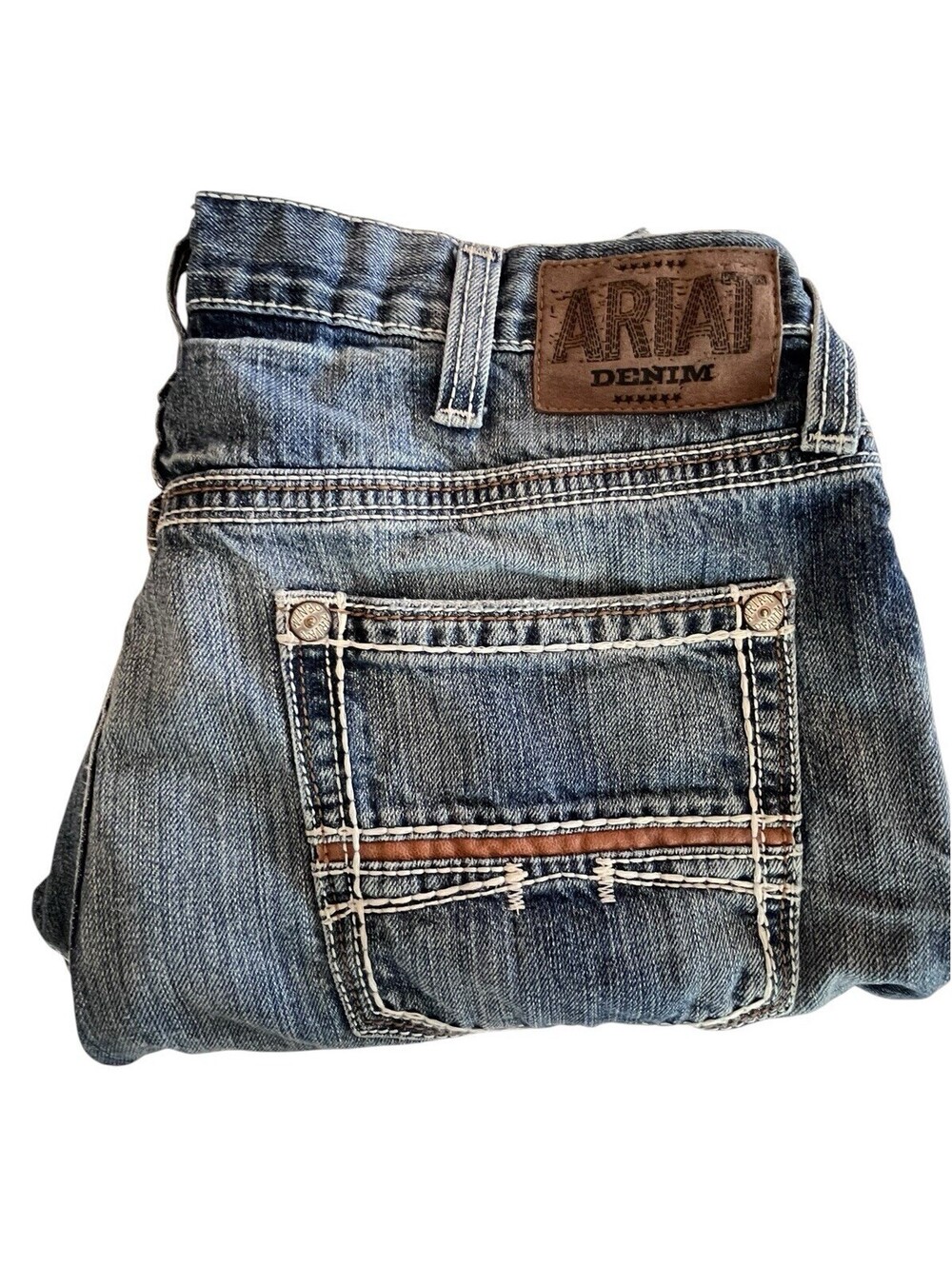 ARIAT M5 Jeans Mens Tag Sz 36/32 Coltrane Durango Low Rise Relax boot cut 3047.6